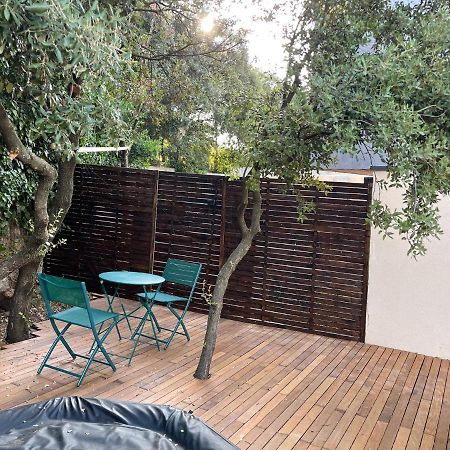 Studio Independant - Terrasse Et Piscine En Ete Restinclieres エクステリア 写真
